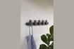 Miniature Black ash wood coat rack Merry 2