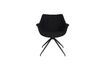 Miniature Black fabric armchair Doulton 6