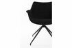 Miniature Black fabric armchair Doulton 11