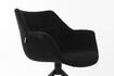 Miniature Black fabric armchair Doulton 2