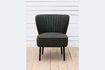 Miniature Black fabric armchair Emorine 3