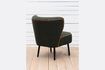 Miniature Black fabric armchair Emorine 4