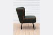 Miniature Black fabric armchair Emorine 5