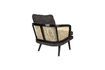 Miniature Black fabric armchair Manou 9