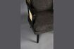 Miniature Black fabric armchair Manou 5