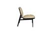 Miniature Black fabric armchair Spike 12