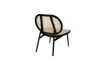 Miniature Black fabric armchair Spike 13