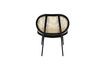 Miniature Black fabric armchair Spike 14