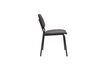 Miniature Black fabric chair Darby 8