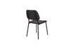 Miniature Black fabric chair Darby 9