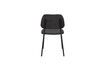 Miniature Black fabric chair Darby 10