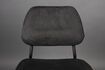 Miniature Black fabric chair Darby 13