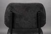 Miniature Black fabric chair Darby 14