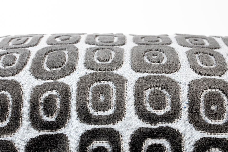 Black fabric cushion 45x45 Cloud - 3