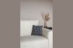 Miniature Black fabric cushion 45x45 Scape 3