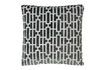 Miniature Black fabric cushion 55x55 Scape 1