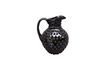 Miniature Black glass carafe Diamant 5