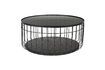 Miniature Black glass coffee table Lance 1