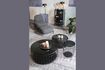 Miniature Black glass coffee table Lance 4