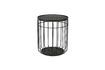 Miniature Black glass side table Lance 1