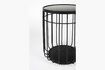 Miniature Black glass side table Lance 8