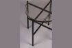 Miniature Black glass side table Vidrio 4