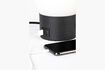 Miniature Black glass table lamp Urban Charger 6