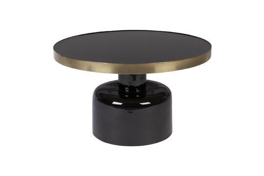 Black iron coffee table Glam Clipped