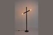 Miniature Black iron floor lamp Hawk 1