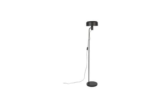 Black iron floor lamp Landon Clipped