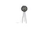 Miniature Black iron floor lamp Meezan Clipped