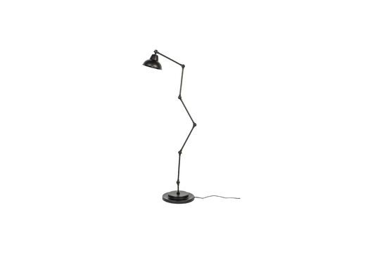 Black iron floor lamp Xavi Clipped