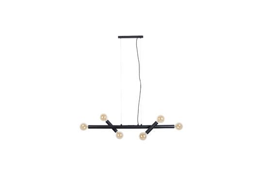 Black iron horizontal suspension Hawk