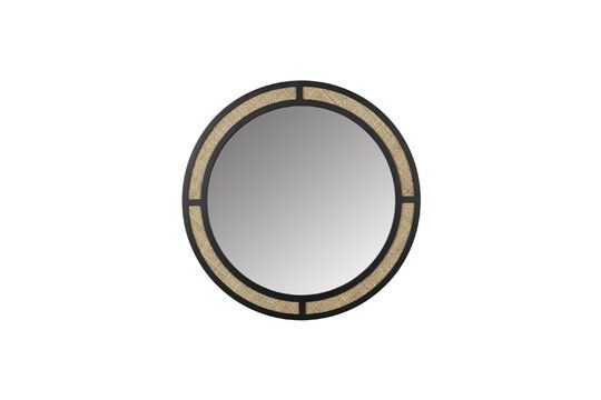 Black iron mirror Aida