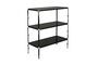 Miniature Black iron shelf Lian Clipped