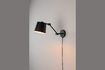 Miniature Black iron wall lamp Hajo 1