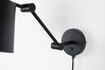 Miniature Black iron wall lamp Hajo 5