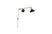 Miniature Black iron wall lamp Penelope 6