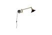 Miniature Black iron wall lamp Penelope 7