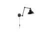 Miniature Black iron wall lamp Xavi 3