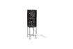 Miniature Black jute floor lamp Kari 6