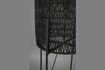 Miniature Black jute floor lamp Kari 3