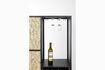 Miniature Black metal bar cabinet Guuji 7