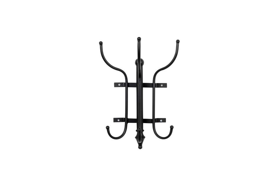 Black metal coat rack Ran - 3