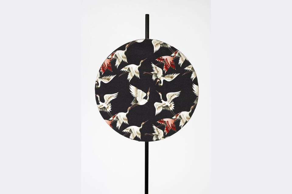 Black metal floor lamp Jaylee - 3