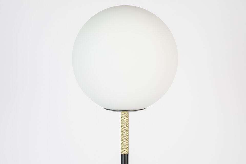 Black metal floor lamp Orion - 3