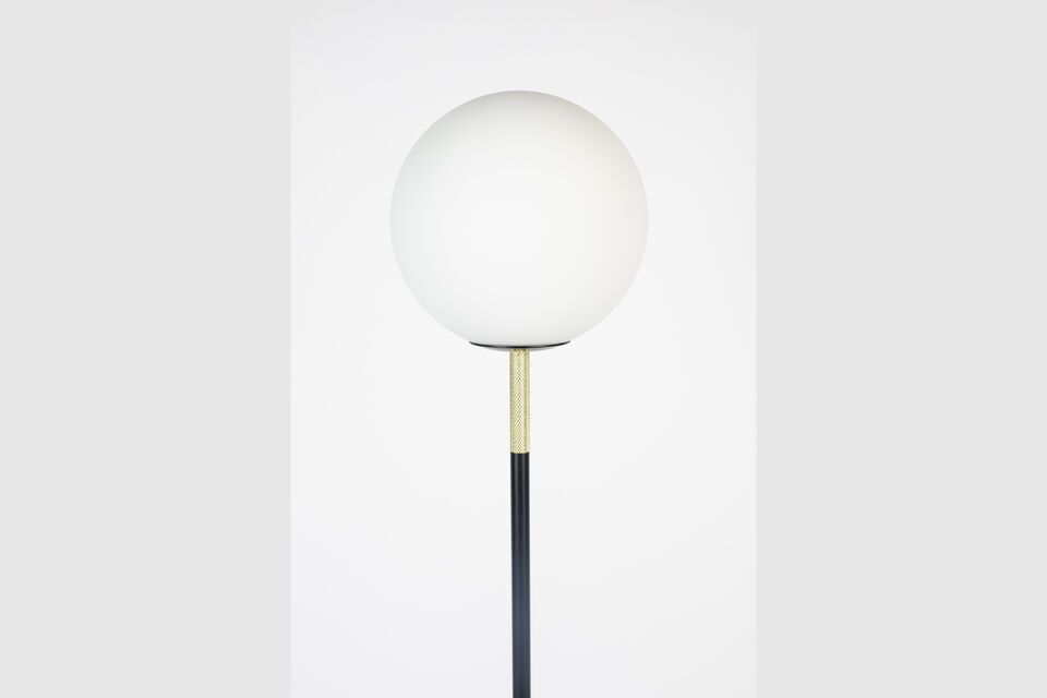 Black metal floor lamp Orion - 4