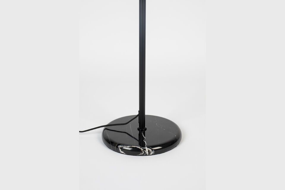 Black metal floor lamp Orion - 6