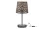 Miniature Black metal lamp with Kars pattern Clipped