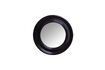 Miniature Black metal mirror Black 1